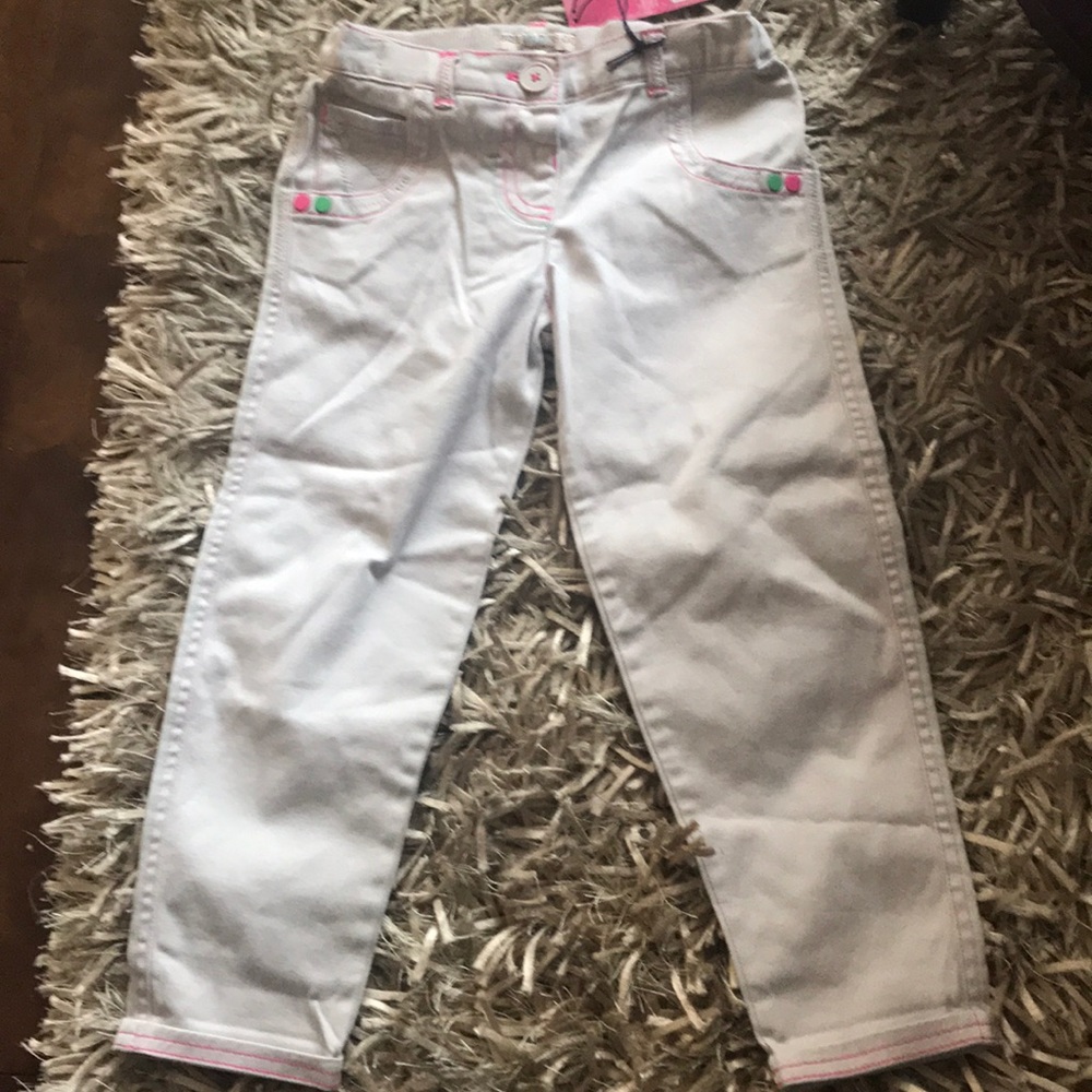 Marks & Spencer girls khaki pants 3-4 yrs .